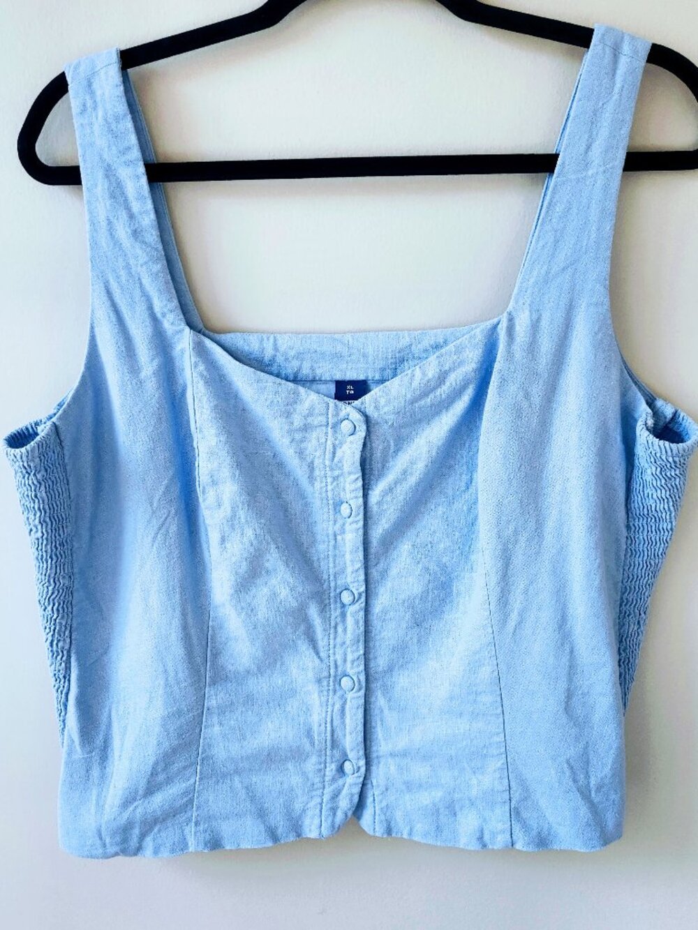 Denim Crop Top